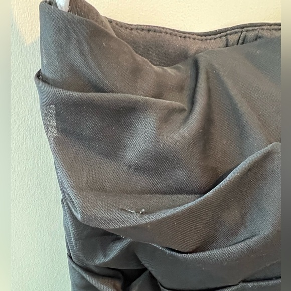 David's Bridal One Shoulder Mesh w/ Bea - Picture 3 of 16